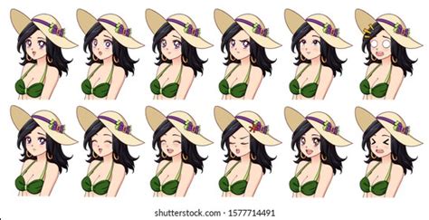 Set Anime Expressions Different Eyes Mouth Stock Vector (Royalty Free) 1577714491 | Shutterstock