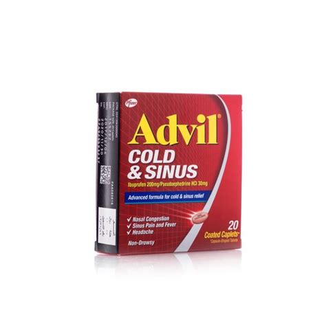 Advil Cold Sinus 20 Tab