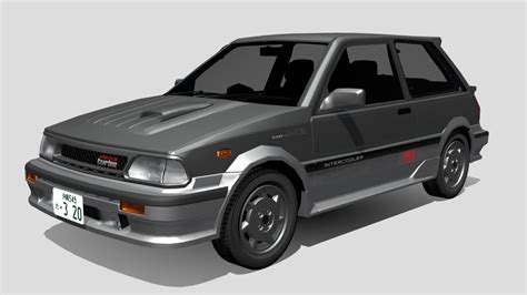 Toyota Starlet Gt Turbo S Super Limited D Model By Ezo