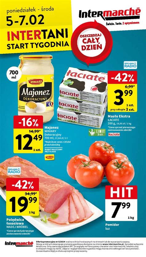 Intermarche Gazetka Mas O Majonez Winiary Pomidory