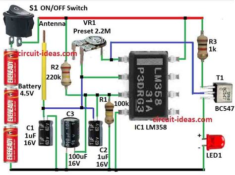 Simple Mobile Phone Detector Circuit Using Op Circuit Ideas For You