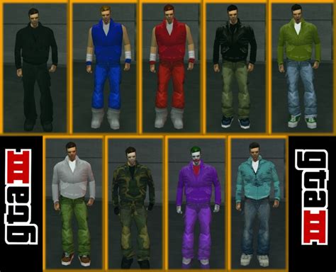 Gta 3 Claude Skins Pack Mod