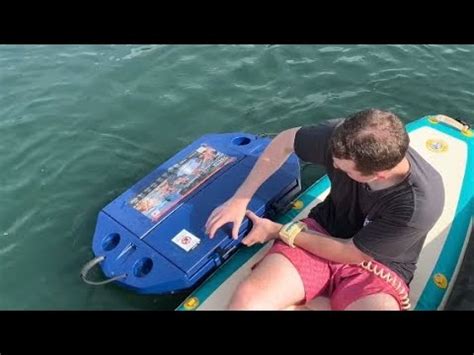 Go Sports Outdoors Cuddy Cooler Qt Floating Cooler Review Youtube