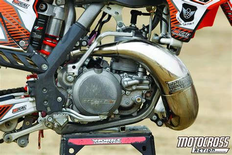 Mxa Builds A Ktm 300sx Two Stroke Kit Bike Motocross Action Magazine