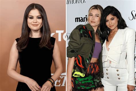 The Internet Thinks Kylie Jenner, Hailey Bieber Are Shading Selena Gomez — Here’s Why