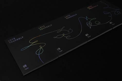 BTS LOVE YOURSELF SERIES Album Identity On Behance