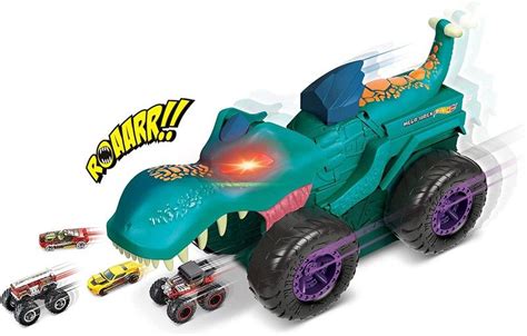 Mega Wrex Mastica Coches Hot Wheels Monster Trucks Dondino Juguetes