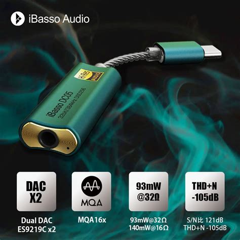 iBasso DC05 Portable USB Dongle DAC, Green – BigaMart