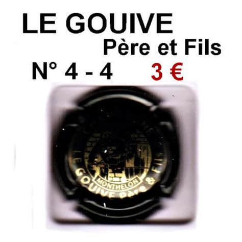 Capsules de champagne LE GOUIVE Père et Fils n4 4