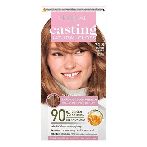 L'Oréal Casting Natural Gloss Baño de Color y Brillo 723 180ml | PromoFarma