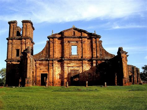 5 Five 5 Jesuit Missions Of The Guaranis Sao Miguel Das Missoes Brazil