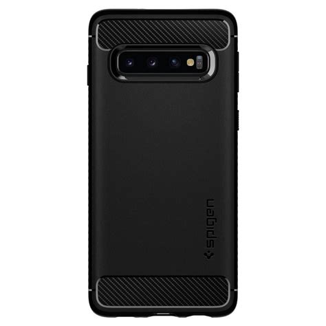 Оригинальный чехол Spigen Rugged Armor для Samsung Galaxy S10 Matte ...