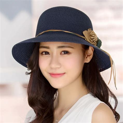 Sun Hat Adult Girls Solar Cap With Cooling Summer Beach Protective Hats Womens Dress Elegant For