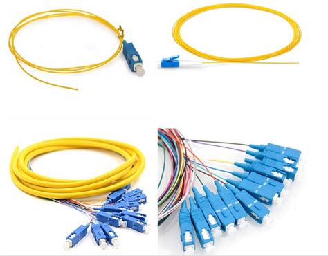 LC UPC G652 G657 Fiber Optical Pigtail OM1 OM2 OM3 SC Fiber Optic