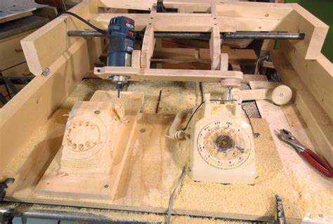 Copying Carving A Rotary Dial Phone