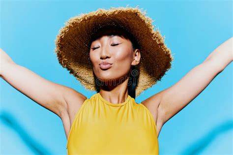 Brunette With Red Lips Stock Photo Image Of Classic 14694272