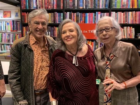 Caetano Veloso Rosiska Darcy De Oliveira E Fernanda Montenegro No