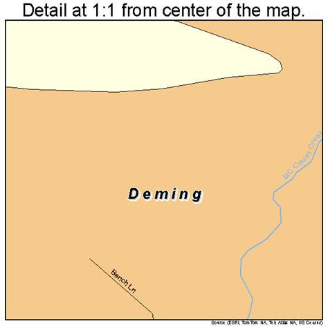 Deming Washington Street Map 5317495