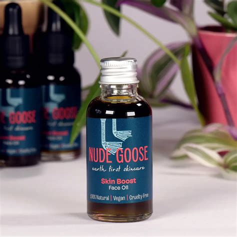 Skin Boost Face Oil Ml Nude Goose Natural Skincare