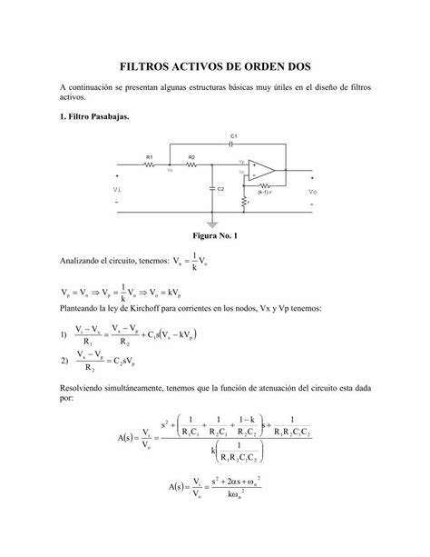 PDF FILTROS ACTIVOS DE ORDEN DOS Eiceti Tripod DOKUMEN TIPS