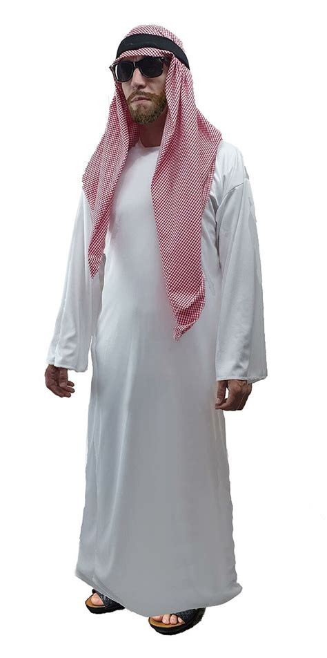 Arab Saudi Prince World Cup Arabian Oil Tycoon Sheik Fancy Dress Costume Ebay