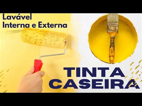 Tinta Caseira Impermeabilizante E Lav Vel Todas As Superf Cies Youtube