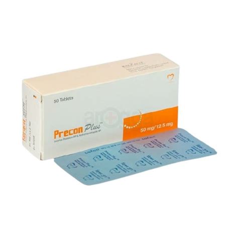 Precon Plus 12 5mg 50mg Tablet Arogga Online Pharmacy