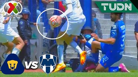 Pol Mica Perdonan Penal A Pumas Pumas Monterrey Liga Mx