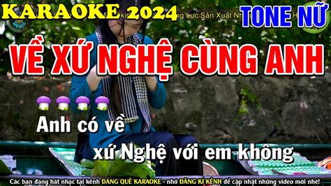 V X Ngh C Ng Anh Karaoke Tone N Beat Chu N D Ng Qu Karaoke