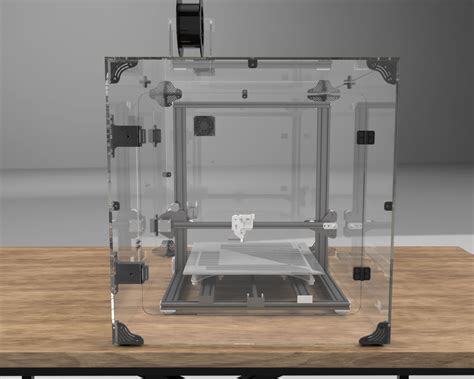 Custom 3d Printer Enclosures For More Reliable Quieter 3d Printing And Less Fumes 3d Printer