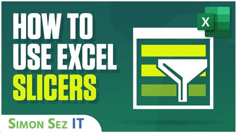 How To Use Microsoft Excel Slicers A Quick Guide YouTube