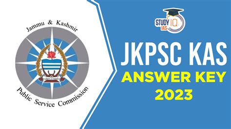 Jkpsc Answer Key 2023 Out Download Provisional Key Pdf