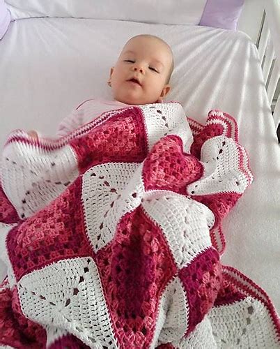 Ravelry Easy Baby Blanket Pattern By Martina Supova