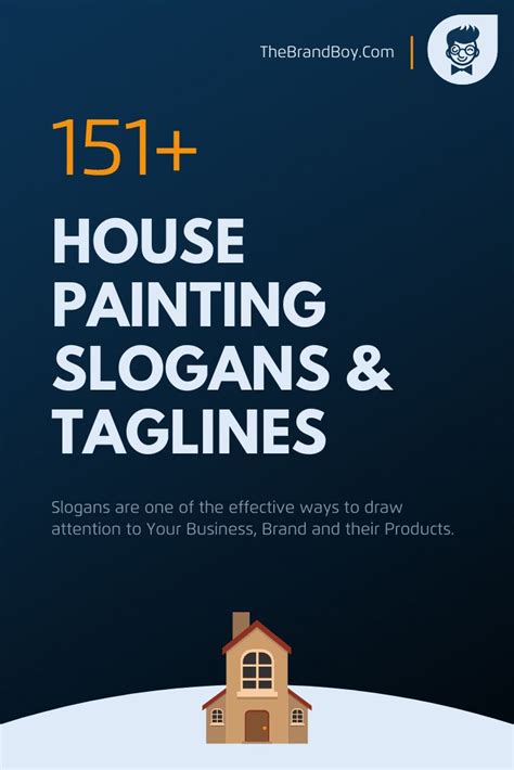 The Cover Of The Book House Painting Slogans And Taglines