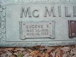 Eugene Forest McMillan 1908 1953 Homenaje De Find A Grave