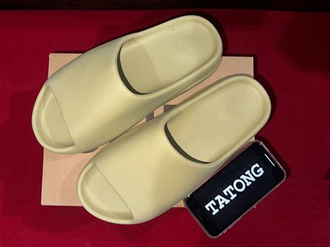 Adidas Yeezy Slide Resin Mens Fashion Footwear Slippers And Slides On Carousell