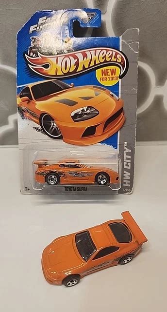 Hot Wheels Fast Furious Toyota Supra Hw City New Loose Picclick Uk