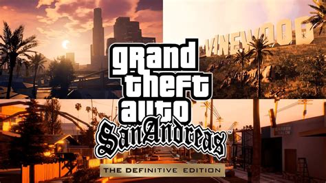 Grand Theft Auto San Andreas Definitive Edition Youtube