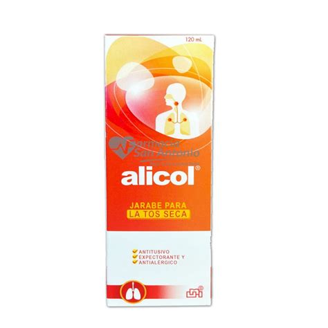 Alicol Jarabe 120ml And Farmacia San Antonio