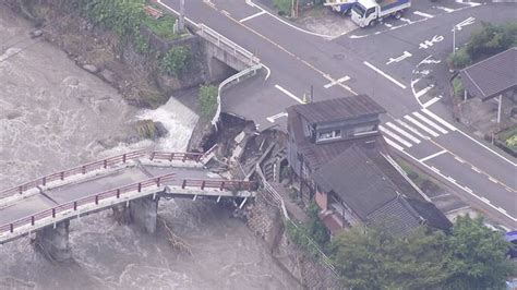 稲刈り直前田んぼ崩落、農機流され「言葉がない」農家悲鳴 記録的大雨の鳥取 橋5本以上崩落 集落孤立、復旧のめど立たず Tbs News Dig