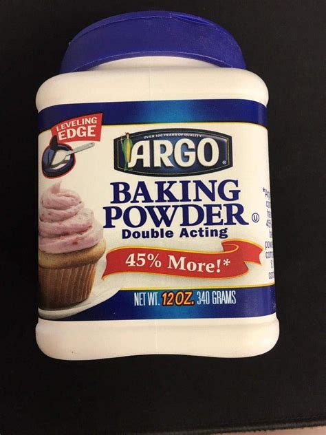 Argo Double Acting Baking Powder 12 Oz 2 Pack