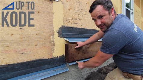 Preparing Deck Ledgers Flashing S And Penetrations In An Eifs Stucco System Youtube