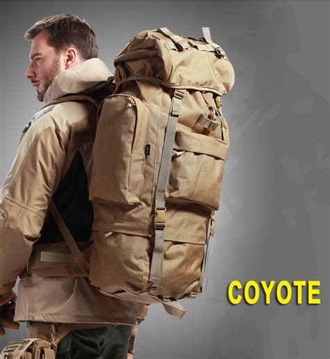 Купить Бесплатные солдат открытый поездок альпинизм рюкзак 65 л большой ...