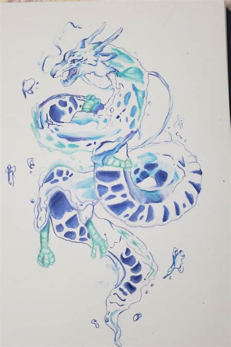 Water dragon by MontasticArts on DeviantArt