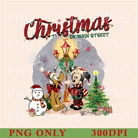 Mickey and Friends Christmas Tree PNG, Mickey and Friends Di - Inspire ...