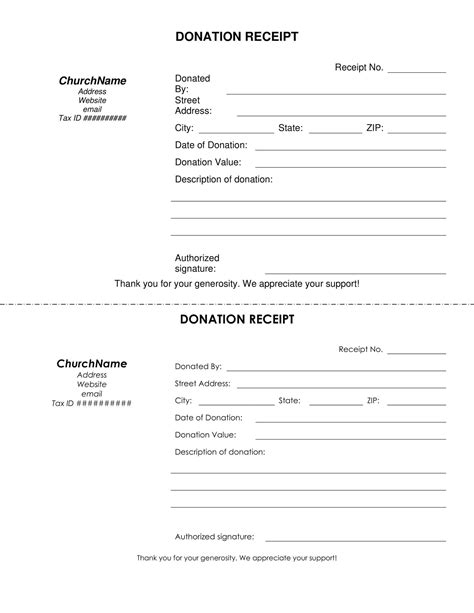 Free Printable Receipt Templates Word Excel Pdf