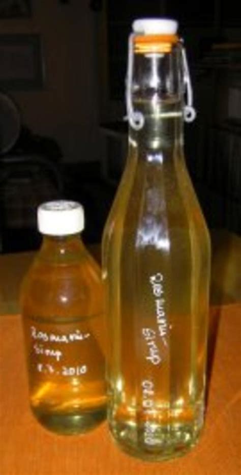 Rosmarin Sirup - einfach - 203 kcal/100g