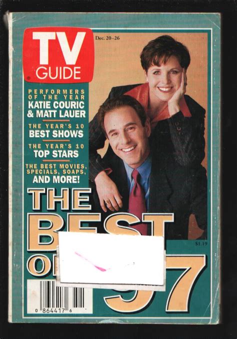 TV Guide 12/20/1997-Great TV guide-St. Louis Edition-Katie Couric-Matt ...