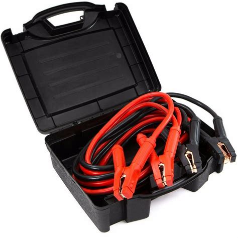 Stark Auto Battery Jumper Cables 25 Feet 0 Gauge Emergency Booster Camp