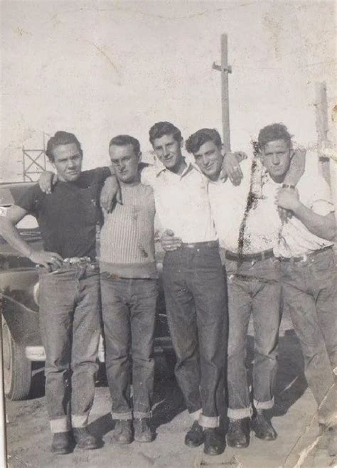 Greasers of the 1950s: Styles, History and Vintage Photos - Rare ...